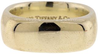 Tiffany & Co. Square Shaped 8mm Wide Band Ring Size 7